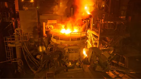 Exemple d'un "Four à Arc Electrique"